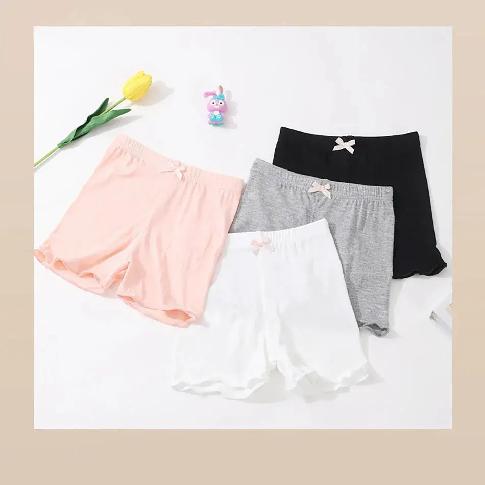Summer Fashionable Kids Girls Shorts Modal Safety Pant Underwear Girls Briefs Short Beach Pants Kids Girls Short Leggings