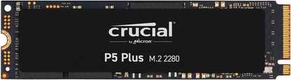 Crucial P5 plus 1TB Pcie Gen4 3D NAND Nvme M.2 Gaming SSD, up to 6600Mb/S - CT1000P5PSSD8 Solid State Drive