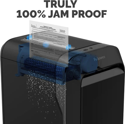 Fellowes Mfg Co. 5015401 Powershred LX220 20 Manual Sheet Capacity Micro-Cut Shredder - Black