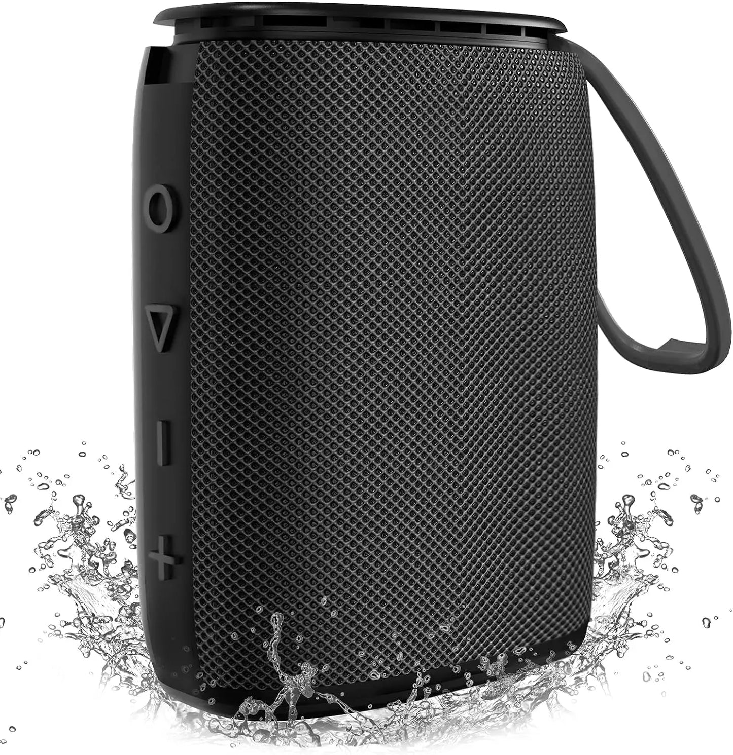 Hadisala H3 Portable Wireless Speaker - Bluetooth 5.0 with Rich Bass HD Stereo Sound, IPX7 Waterproof, 15H Playtime, USB-C Charge, Shower Speaker, TWS Pairing for Home, Outdoors, Travel