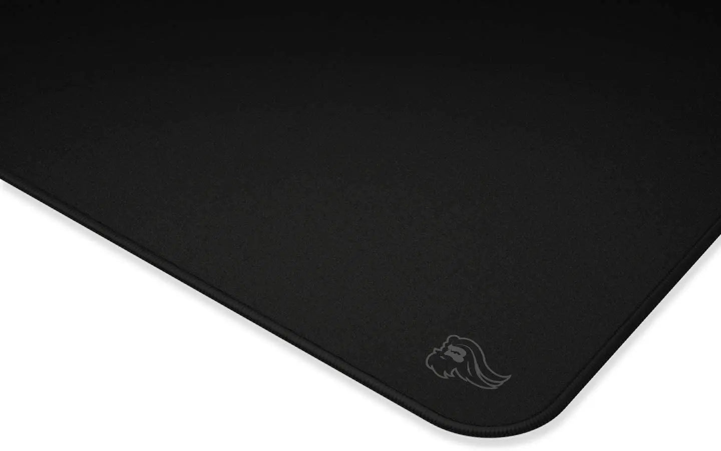 Glorious XXL Extended Gaming Mouse Mat/Pad - Stealth Edition - Large, Wide (XXL Extended) Black Cloth Mousepad, Stitched Edges | 18"X36" (G-Xxl-Stealth)