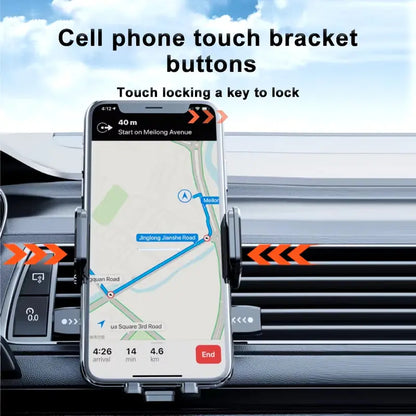 SEAMETAL Car Dashboard Phone Bracket Universal Auto Cellphone Stand for GPS Navigation Universal Desk Windshield Hanging Holder